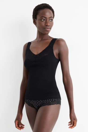 Femmes - Caraco - noir