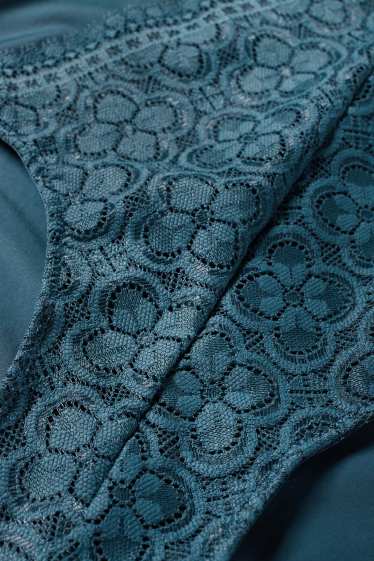 Damen - Slip - petrol