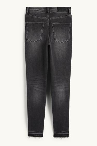 Femmes - Skinny jean - high waist - LYCRA® ADAPTIV Fiber - jean gris