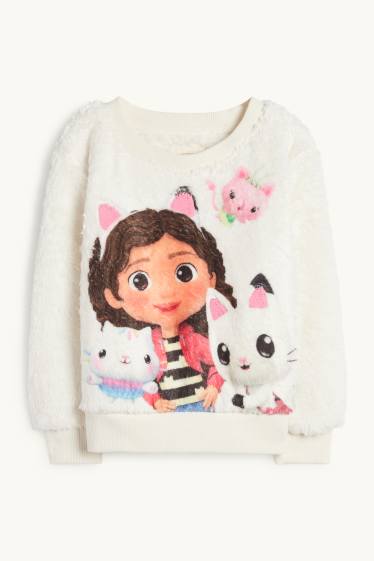 Kinder Mädchen - Gabby's Dollhouse - Sweatshirt - cremeweiss