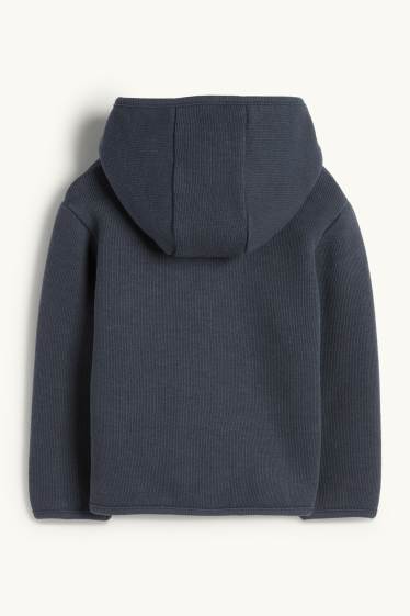 Nadó nen - Guineu - dessuadora oberta - blau fosc