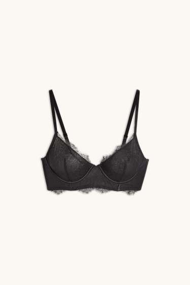 Femmes - Soutien-gorge avec armatures - noir