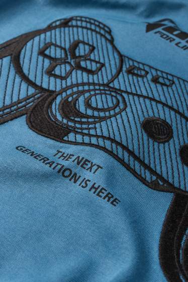 Enfants garçons - Controller jeux vidéo - haut à manches longues - bleu