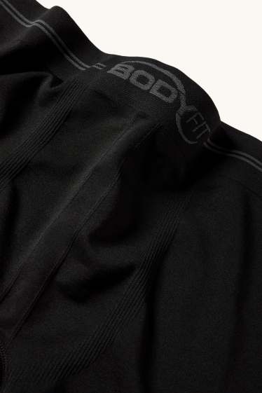 Home - Paquet de 7 - calçotets trunk - sense costures - negre