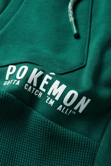 Enfants garçons - Pokémon - Pikachu - pantalon de jogging - vert