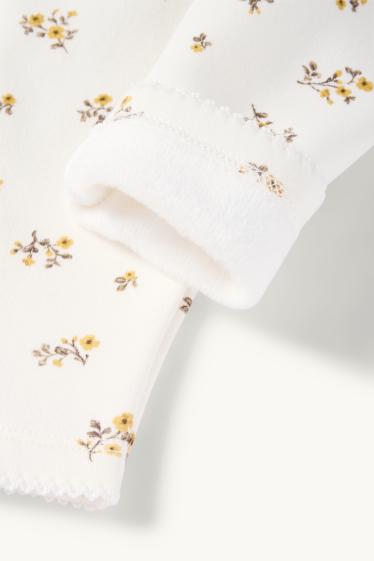 Baby Mädchen - Multipack 3er - Baby-Thermoleggings - plüschgefüttert - gelb