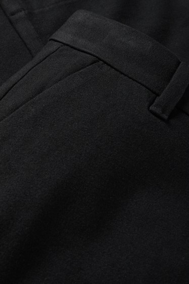 Heren - Chino - tapered fit - zwart