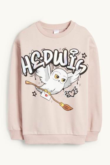 Niñas - Harry Potter - sudadera - rosa