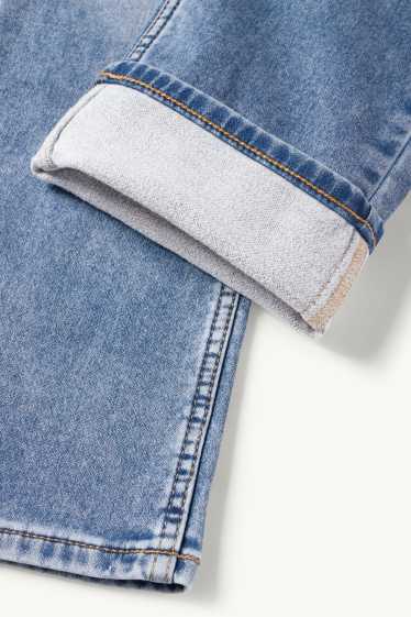 Children Boys - Straight jeans - thermal jeans - jog denim - LYCRA® - denim-light blue