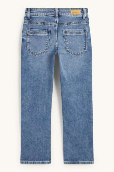 Children Boys - Straight jeans - thermal jeans - jog denim - LYCRA® - denim-light blue