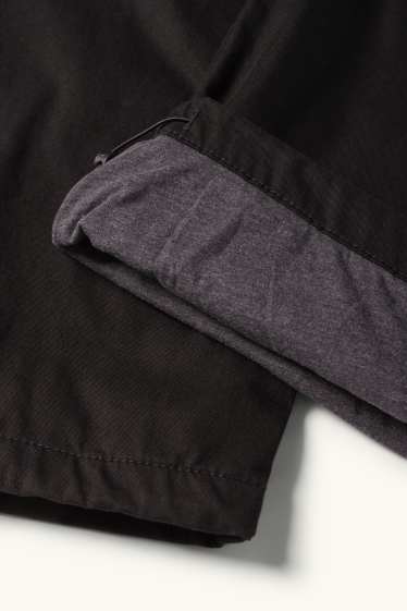 Herren - Thermo-Cargohose - schwarz