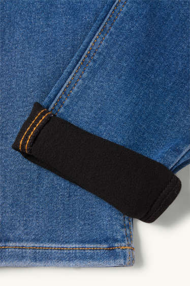 Enfants filles - Skinny jean - jean chaud - jean bleu