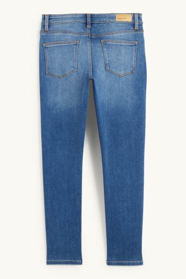 Enfants filles - Skinny jean - jean chaud - jean bleu