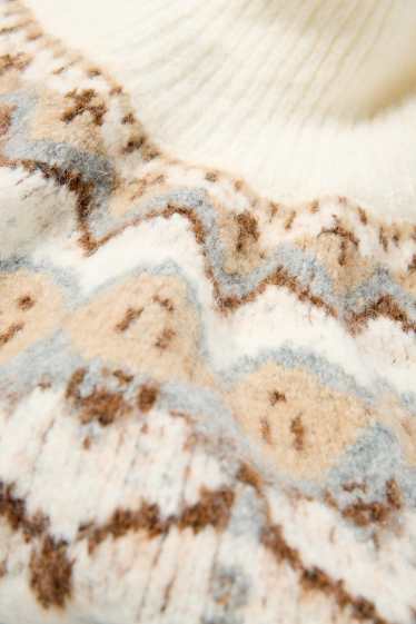 Dona - Jersei - amb dibuix - blanc trencat