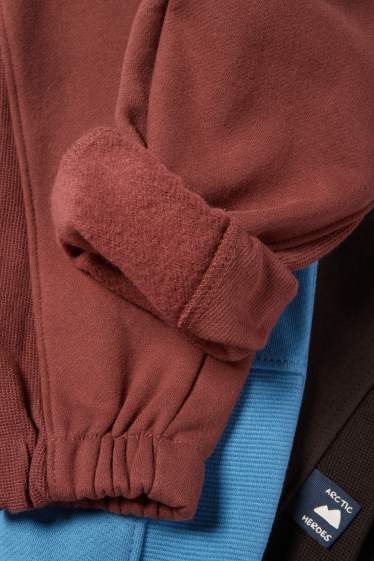 Enfants garçons - Lot de 3 - pantalons de jogging - bleu