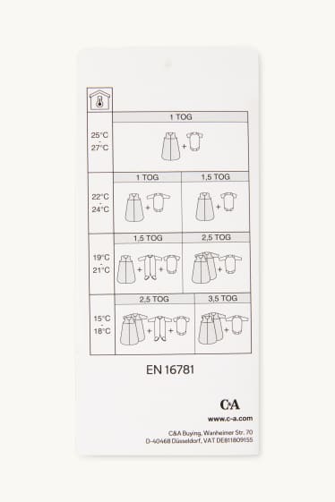 Bébés filles - Léopard - gigoteuse - 6-18 mois - beige clair