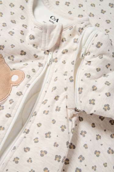 Bébés filles - Léopard - gigoteuse - 6-18 mois - beige clair