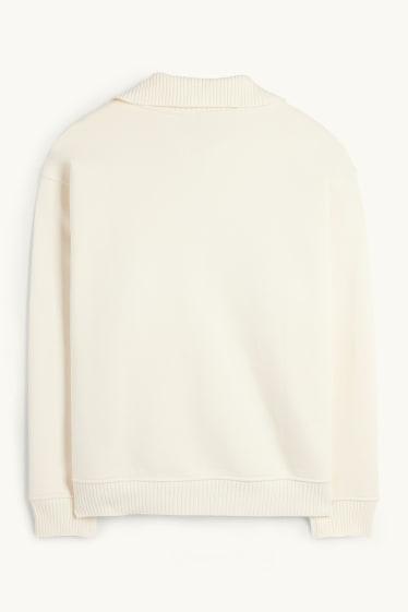Men - Sweatshirt - cremewhite