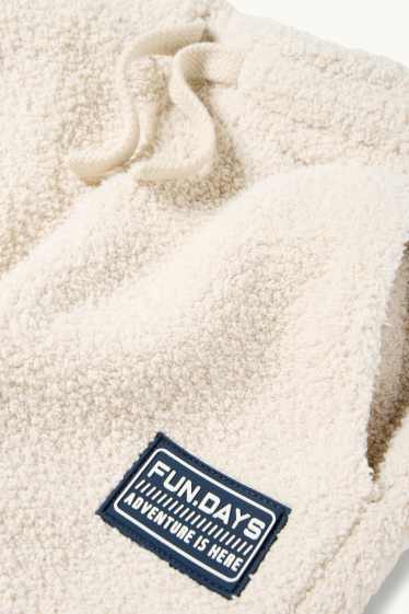 Nen - Pantalons de xandall polars - blanc trencat