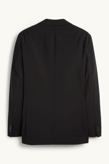 Uomo - Giacca coordinabile - regular fit - Flex - misto lana - LYCRA® - nero