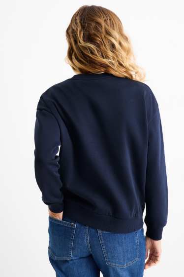 Femei - Bluză de molton - Mickey Mouse - albastru închis