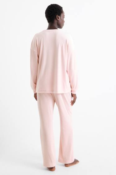 Femmes - Pyjama d’hiver - rose