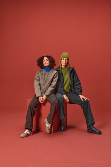 Mujer - Chaqueta acolchada - marrón