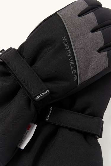 Nen - Guants d'esquí - impermeables - negre