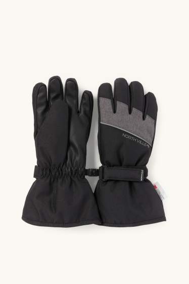 Nen - Guants d'esquí - impermeables - negre