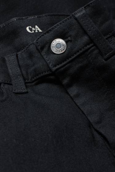 Femei - Jegging jeans - talie înaltă - negru