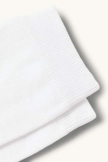 Femmes - Lot de 10 paires - chaussettes - blanc