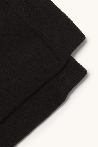 Femmes - Lot de 10 paires - chaussettes - noir