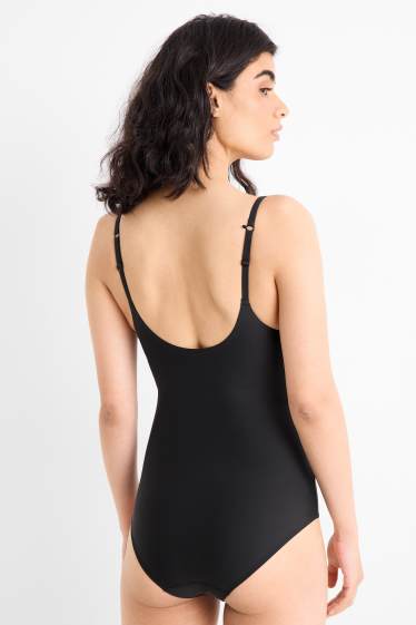 Damen - Shaping-Body - seamless - LYCRA® - schwarz