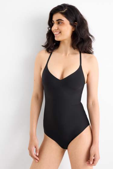 Damen - Shaping-Body - seamless - LYCRA® - schwarz