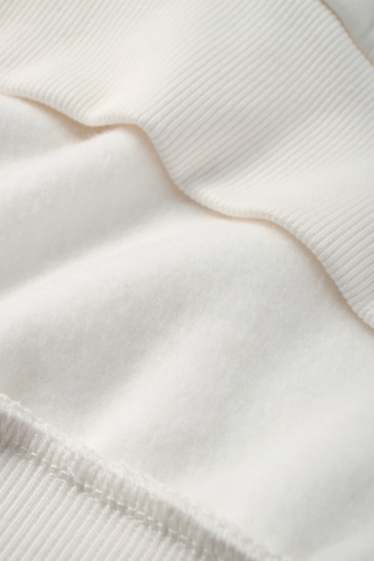 Uomo - Felpa con cappuccio oversize - Tartarughe Ninja - bianco crema