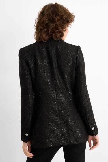 Dona - Blazer de lluentons - regular fit - negre