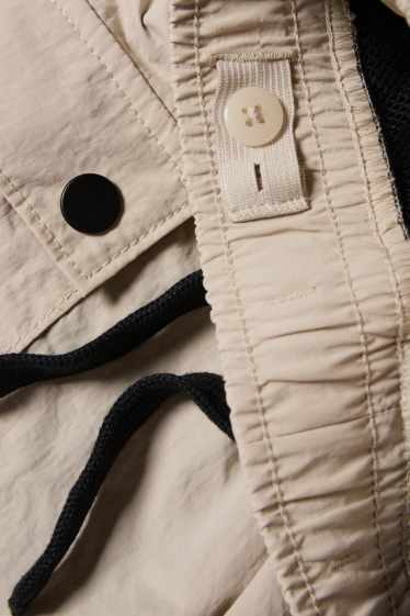 Kinder Jungen - Thermo-Cargohose - beige