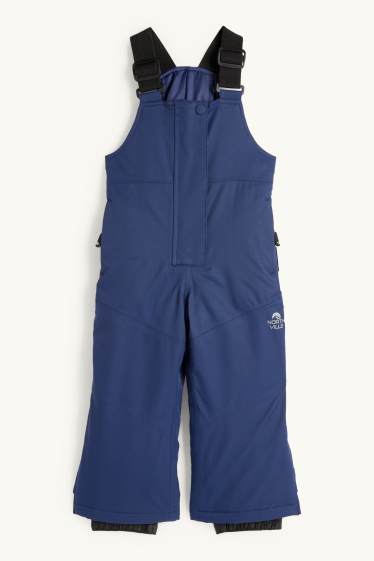 Copii - Fete - Pantaloni de schi - impermeabili - albastru închis