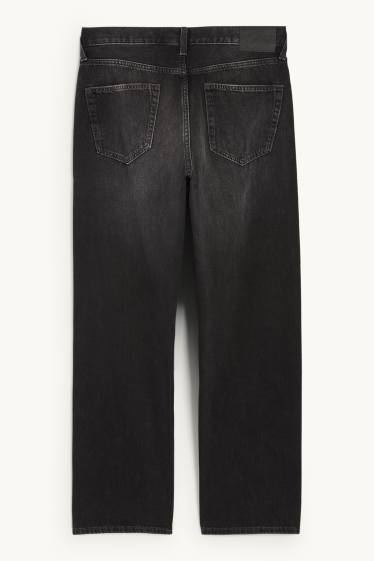 Bărbați - Relaxed jeans - negru