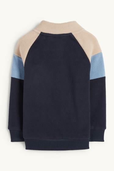 Niños - Sudadera de material polar - azul oscuro