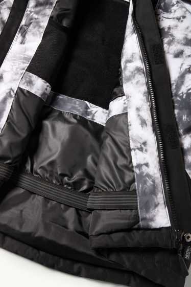 Nen - Jaqueta d’esquí amb caputxa - impermeable - negre