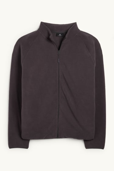 Herren - Fleecejacke - dunkelgrau