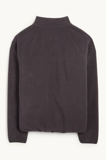 Herren - Fleecejacke - dunkelgrau