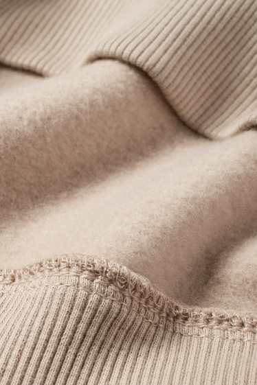 Enfants garçons - Pingouin - sweat à capuche - beige