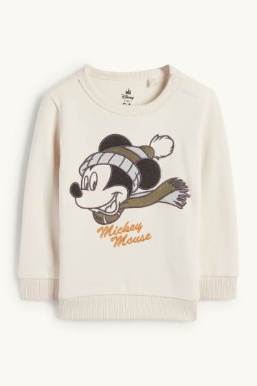 Bébés garçons - Mickey Mouse - tenue pour bébé - 2 pièces - beige clair