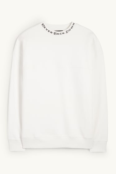 Uomo - Felpa - bianco