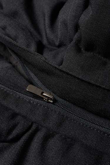 Hommes - Doudoune à capuche - finition déperlante - bleu foncé