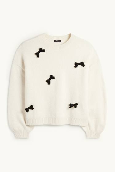 Women - Jumper - cremewhite