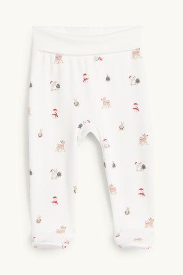 Nadó nen - Pingüí - conjunt nadalenc per a nounat - interior de pelfa - vermell/blanc