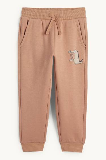 Children Boys - Crocodile - joggers - light brown